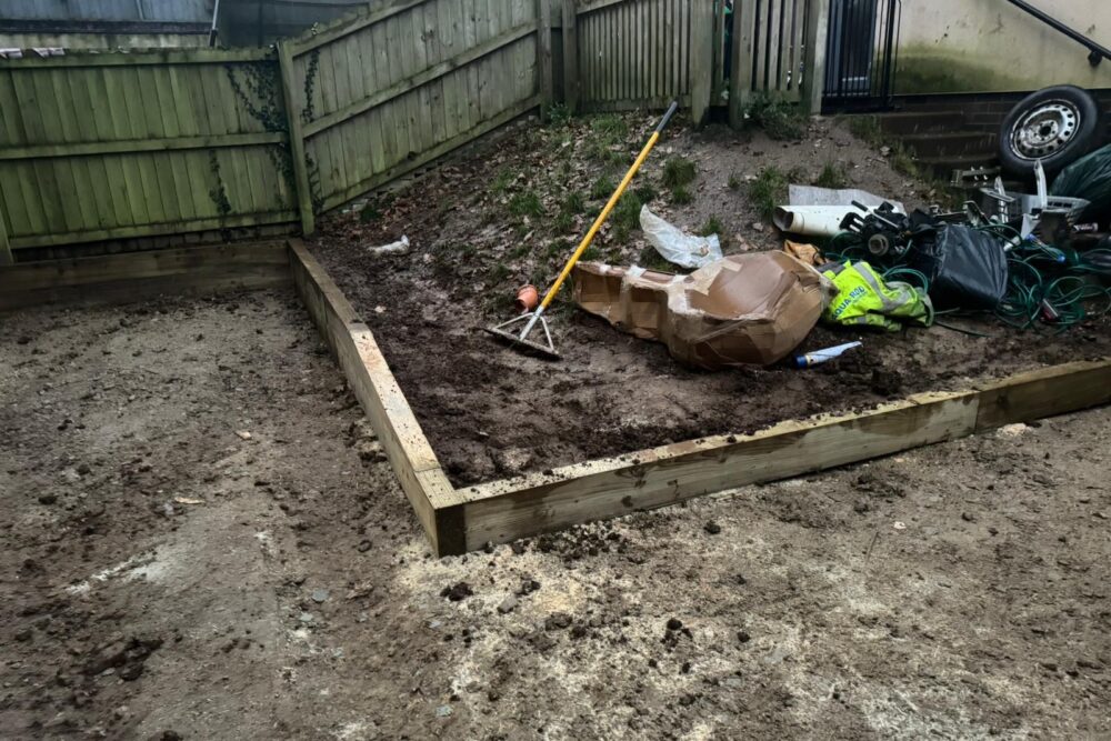 Garden Renovation with Aqua Rod